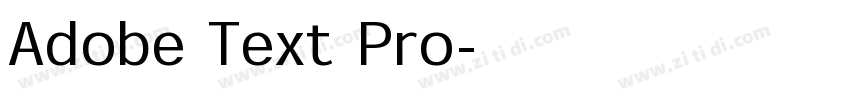 Adobe Text Pro字体转换